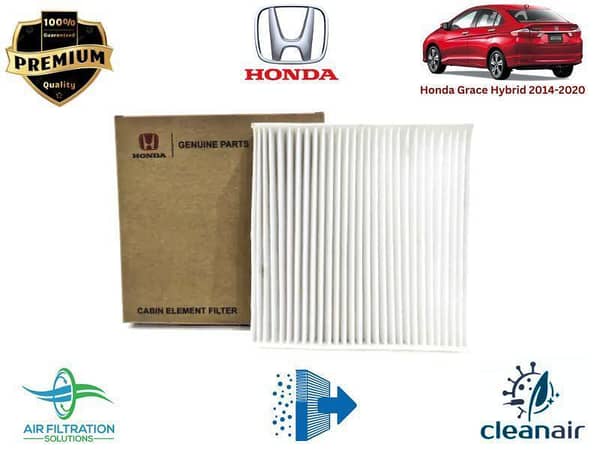 Honda Grace Hyrid 2014-2020 Premium Quality Cabin Filter - Imported