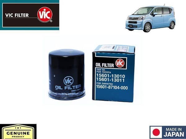 Daihatsu Move 2014-2024 VIC Oil Filter - Made in Japan