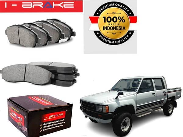 Toyota Hilux 1984-2002 I-Brake Front Brake Pad Made In Indonesia | Premium Braking