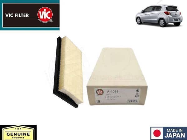 Mitsubishi Mirage Vic A-1034 Air Filter - Made in Japan