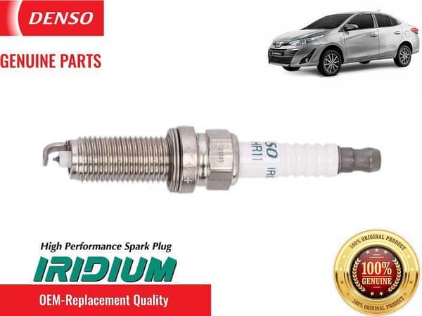 Toyota Yaris 1.5 2020-2024 Denso Iridium Spark Plugs 4 Pcs