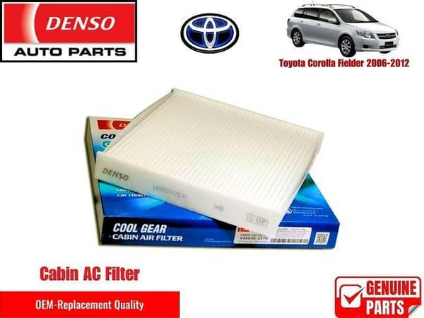 Toyota Corolla Fielder 2006-2012 Denso Genuine Cabin Filter - Toyota OEM Quality