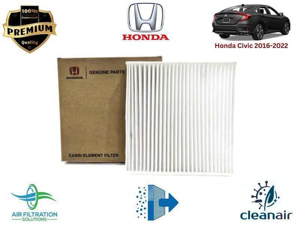 Honda Civic 2016-2022 Premium Quality Cabin Filter - Imported