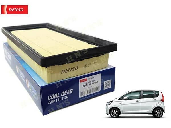Mitsubishi EK Custom 660 CC 2012-2018 Denso Genuine Cool Gear Air Filter - 17801-0Y043