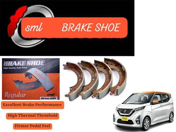 Nissan Dayz Highway Star 2020-2023 Rear Brake Shoe - SML Brake Parts - Advanced Braking