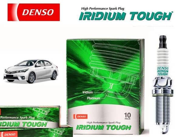Toyota Corolla Gli 2008-2023 Iridium Tough Spark Plug | 4 Pcs | Made In Japan