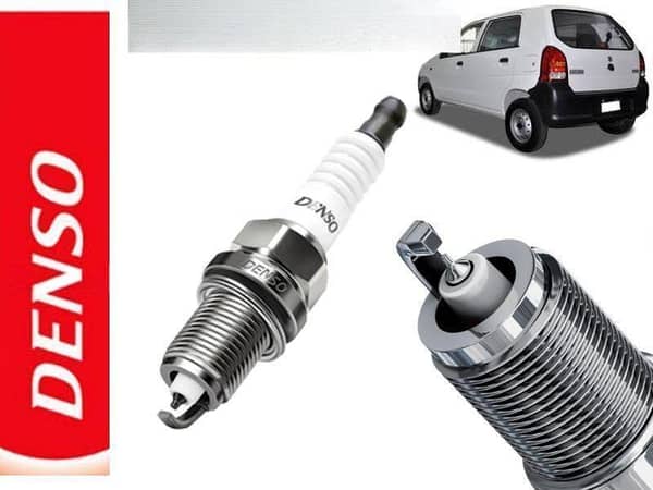Suzuki Alto VXR Spark Plug Platinum Tip | 4 Pcs | Iridium Type Thin Tip | For Fuel Economy