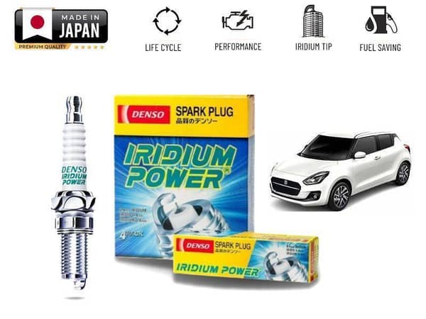 Suzuki Swift 2022-2024 Denso Iridium Spark Plug - 4 Pieces Made in Japan