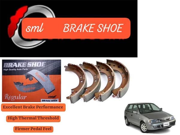 Suzuki Cultus 2007-2017 Rear Brake Shoe - SML Brake Parts - Advanced Braking