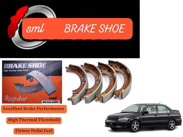 Mitsubishi Lancer 2000-2003 Rear Brake Shoe - SML Brake Parts - Advanced Braking