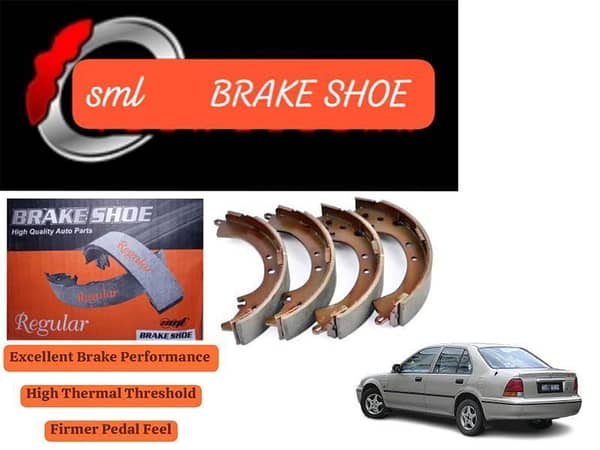 Rear Brake Shoe for Honda City 1995-2003 - SML Brake Parts