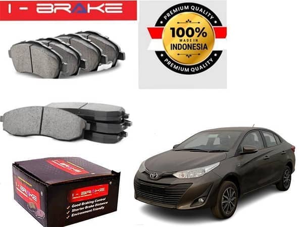 Toyota Yaris I-Brake Front Brake Pad (2020-2023) - Made in Indonesia