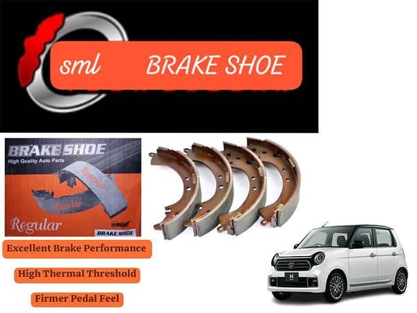 Honda N-One 2012-2023 Rear Brake Shoe - SML Brake Parts - Advanced Braking