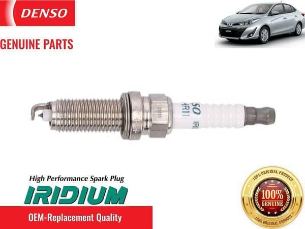 Toyota Yaris 1.3 2020-2024 Denso Iridium Spark Plugs 4 Pcs