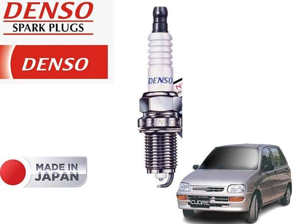 Daihatsu Cuore 2000-2012 Denso Spark Plug Platinum Tip - Made In Japan - 3 Pcs