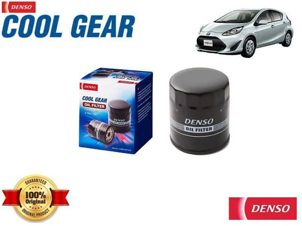 Toyota Aqua 2017-2024 Denso Oil Filter - Genuine Cool Gear