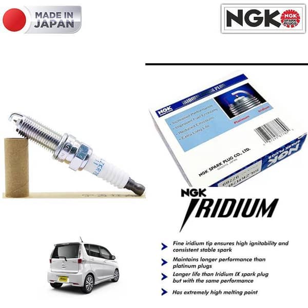 Nissan Dayz Highway Star 2013-2019 Iridium Spark Plug 3 pcs