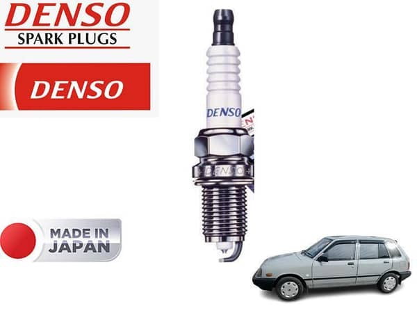 Suzuki Khyber 1989-1999 Denso Spark Plug Platinum Tip - Made In Japan - 3 Pcs