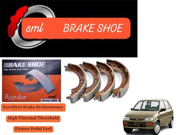 Daihatsu Cuore 2000-2012 Rear Brake Shoe - SML Brake Parts - Advanced Braking
