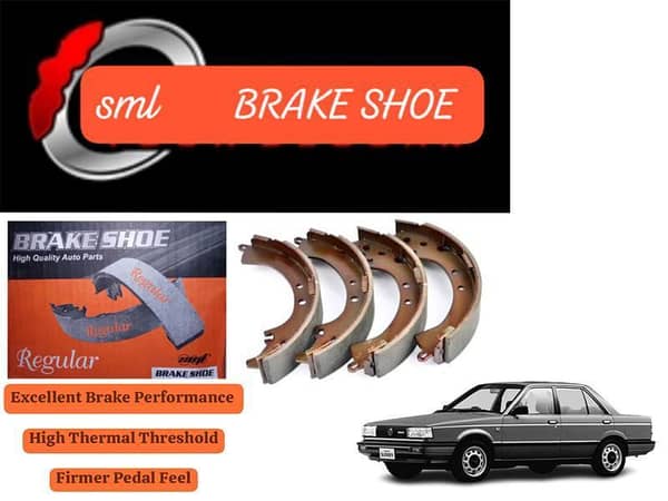 Nissan Sunny B12 Rear Brake Shoe - SML Brake Parts - Advanced Braking