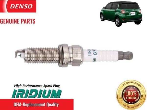 Denso Iridium Spark Plugs for Toyota Passo 2016-2024 - Set of 3