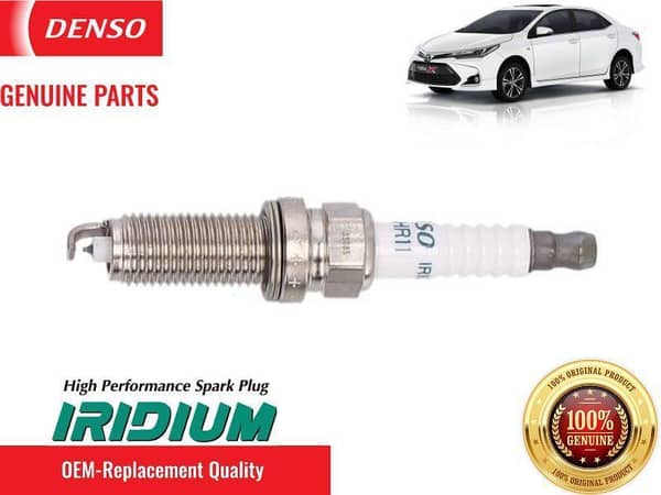 Toyota Corolla Altis 2018-2024 Denso Iridium Spark Plugs 4 Pcs