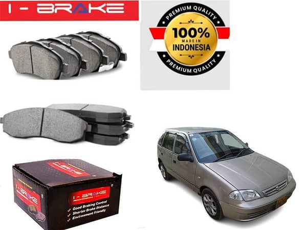 Suzuki Cultus 1998-2007 I-Brake Front Brake Pad Made In Indonesia | Premium Braking