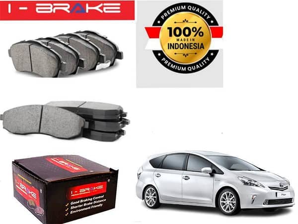 Toyota Prius Alpha 2011-2015 I-Brake Front Brake Pad Made In Indonesia | Premium Braking