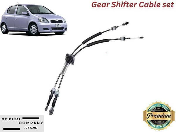 Toyota Vitz 1998-2005 Gear Cable Set - Premium Quality