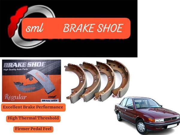 Mitsubishi Lancer 1991 Rear Brake Shoe - SML Brake Parts - Advanced Braking