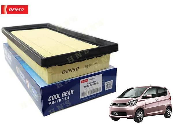 Mitsubishi EK 660 CC 2013-2018 Denso Genuine Cool Gear Air Filter - 17801-0Y042
