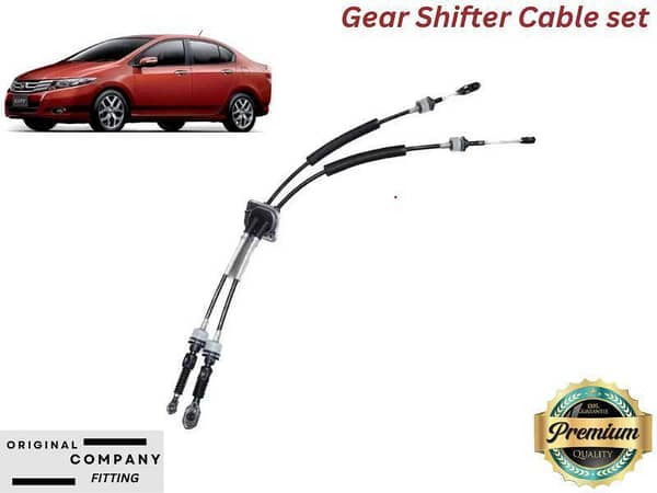 Honda City Auto Transmission 2009-2021 Gear Cable Set - Premium Quality