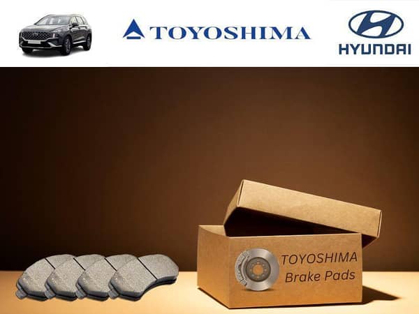 Hyundai Santa FE 2023-2024 Toyoshima Rear Brake Pads - Premium Brand