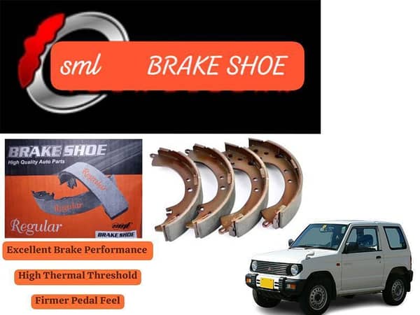 Mitsubishi Mini Pajero 1995-2012 Rear Brake Shoe - SML Brake Parts - Advanced Braking