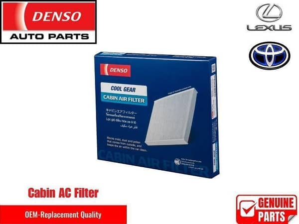 Toyota Crown 2003-2008 Denso Genuine Cabin Filter - Toyota OEM Quality