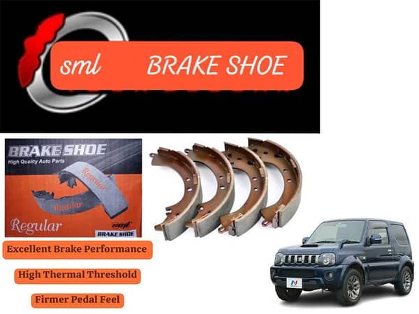 Suzuki Jimny 1300 cc 1998-2017 Rear Brake Shoe by SML Brake Parts