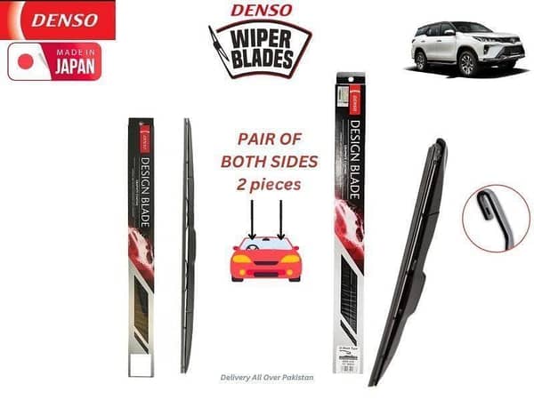 Toyota Fortuner 2016-2021 Denso Wiper Blade Set - Made in Japan