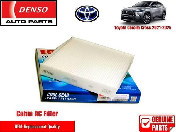 Toyota Corolla Cross 2021-2025 Denso Genuine Cabin Filter - Toyota OEM Quality
