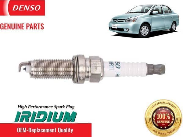 Toyota Platz 1999-2006 Denso Iridium Spark Plugs 4 Pcs