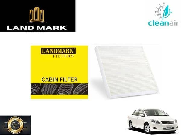 Toyota Axio 2006-2012 Land Mark Cabin Filter - Effective AC Flow Filteration