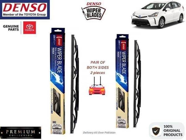 Toyota Prius 2014-2021 Denso Wiper Blade - 2 Pcs Set - Denso Premium