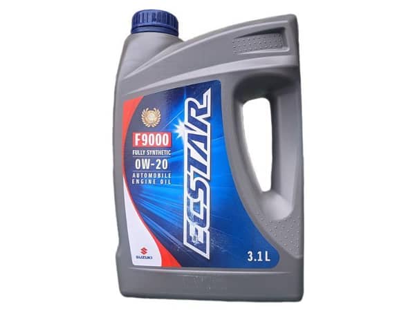 Suzuki Super Efficient 0W-20 Engine Oil 3.1 Litre - Ecstar F9000