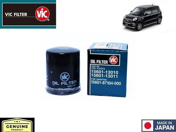 Daihatsu Cast 2015-2024 VIC Oil Filter - Made in Japan