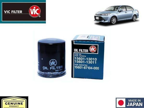 Toyota Axio Hybrid 2011-2019 VIC Oil Filter - Made in Japan