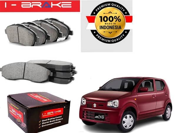 Suzuki Alto 2019-2023 I-Brake Front Brake Pad Made In Indonesia | Premium Braking
