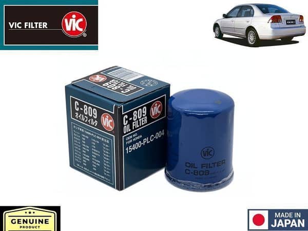 Honda Civic 2001-2006 VIC Oil Filter - Made in Japan