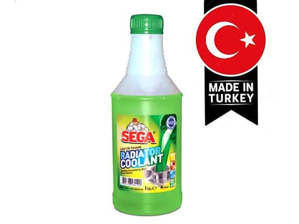 Sega Radiator Coolant Made in Turkey - Green - 1 Litre