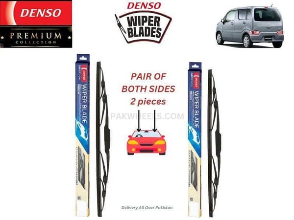 Suzuki Wagon R Japan 2017-2024 Denso Wiper Blade - 2 Pcs Set - Denso Premium