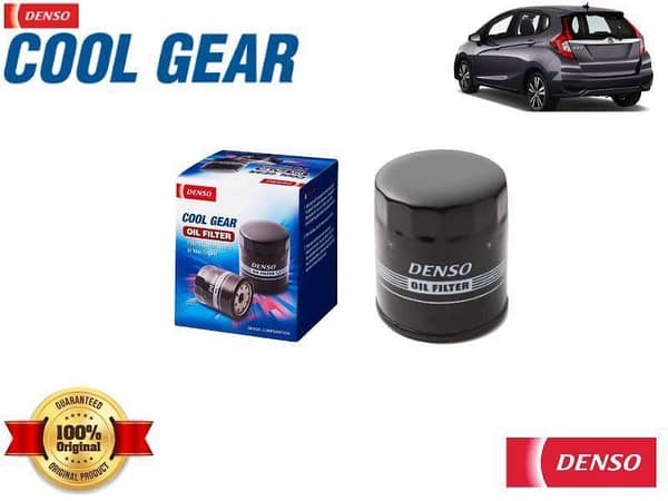 Denso Cool Gear Genuine Oil Filter for Honda Fit Hybrid (2007-2020)
