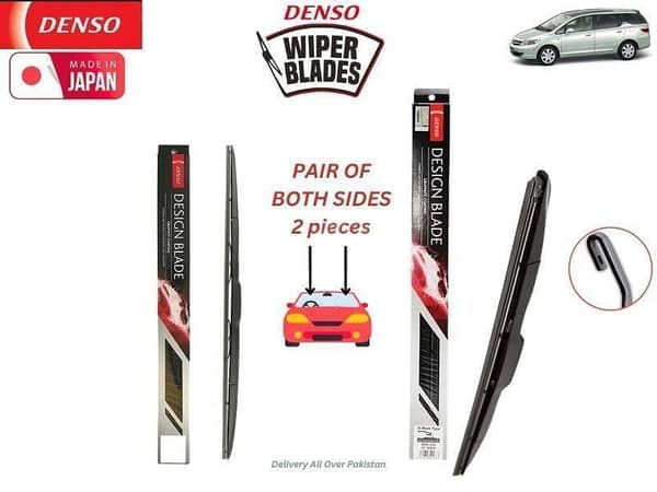 Honda Airwave 2005-2008 Denso Wiper Blade Set - Made in Japan